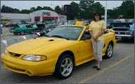 Alicia Reutlinger  1998 Mustang Cobra Convertible